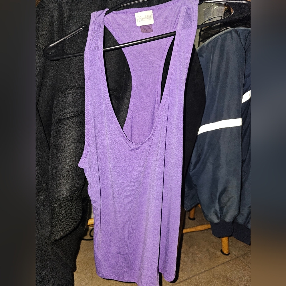 Bombshell Sportswear Purple Tank Top